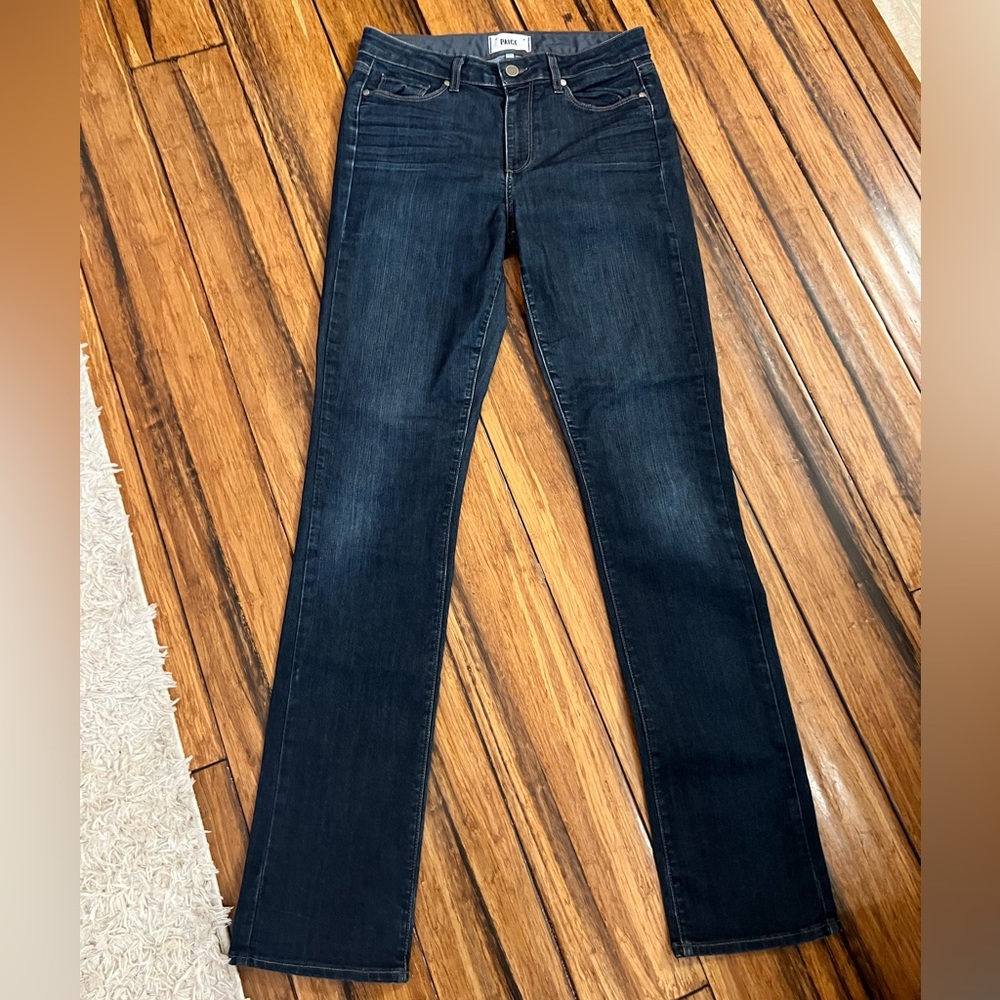 Like New! Paige Hoxton Straight Leg Jeans